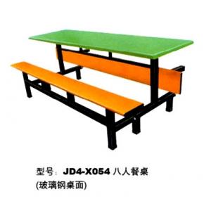 JD4-X054 八人餐桌（玻璃鋼桌面）